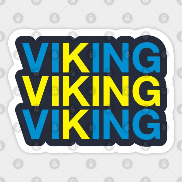 VIKING Swedish Flag Sticker by eyesblau